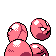 Exeggcute - Crystal (Back View)