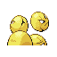 Exeggcute - FireRed LeafGreen (Back View (Shiny))