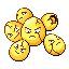 Exeggcute - Ruby Sapphire (Shiny)