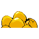 Exeggcute - Diamond Pearl (Back View (Shiny))