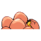 Exeggcute - Diamond Pearl (Back View)
