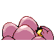 Exeggcute - HeartGold SoulSilver (Back View)