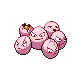 Exeggcute - HeartGold SoulSilver (Normal)