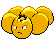 Exeggcute - Black 2 White 2 Black White Animated (Back View (Shiny))