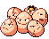 Exeggcute - Black 2 White 2 Black White Animated (Normal)