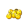 Exeggcute - Black White (Shiny)