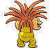 Exeggutor - Black 2 White 2 Black White Animated (Back View (Shiny))