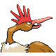 Fearow - HeartGold SoulSilver (Back View)