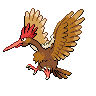 Fearow - Black White (Normal)