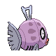 Feebas - HeartGold SoulSilver (Back View (Shiny))