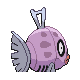 Feebas - Platinum (Back View (Shiny))
