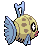 Feebas - Black 2 White 2 Black White Animated (Back View)