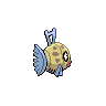 Feebas - Black White (Back View)