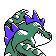 Feraligatr - Crystal (Back View (Shiny))