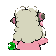 Flaaffy - Platinum (Back View (Shiny))