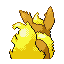Flareon - FireRed LeafGreen (Back View (Shiny))