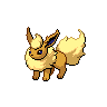 Flareon - Black White (Shiny)