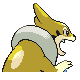 Floatzel - HeartGold SoulSilver (Back View (Shiny))