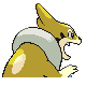 Floatzel - Platinum (Back View (Shiny))