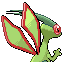 Flygon - Emerald (Back View)