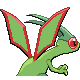 Flygon - HeartGold SoulSilver (Back View)