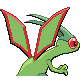 Flygon - Platinum (Back View)