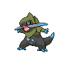 Fraxure - Black White (Shiny)