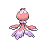 Frillish - Black White (Back View (Shiny))