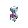 Froslass - Black White (Back View (Shiny))