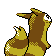 Furret - Gold (Back View)