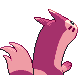 Furret - Platinum (Back View (Shiny))