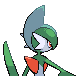 Gallade - HeartGold SoulSilver (Back View)