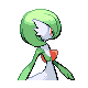 Gardevoir - HeartGold SoulSilver (Back View)