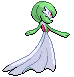 Gardevoir - Black 2 White 2 Black White Animated (Back View)