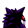 Gengar - Crystal (Back View)