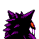 Gengar - Gold (Back View)
