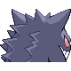 Gengar - HeartGold SoulSilver (Back View (Shiny))