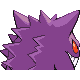 Gengar - Platinum (Back View)