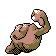 Geodude - Crystal (Back View (Shiny))