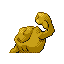Geodude - Ruby Sapphire (Back View (Shiny))