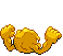 Geodude - Black 2 White 2 Black White Animated (Back View (Shiny))