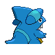 Gible - Platinum (Back View (Shiny))