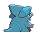 Gible - Platinum (Back View)