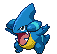 Gible - Black 2 White 2 Black White Animated (Shiny)