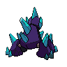 Gigalith - Black White (Back View (Shiny))