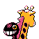 Girafarig - Crystal (Back View)