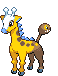 Girafarig - Black 2 White 2 Black White Animated (Shiny)
