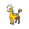 Girafarig - Black White (Shiny)