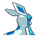 Glaceon - Diamond Pearl (Back View (Shiny))