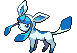 Glaceon - Black 2 White 2 Black White Animated (Shiny)